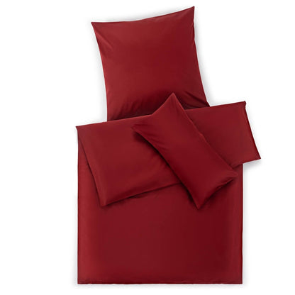 BETTBEZUG Isabella - Baumwolle, Premium Mako Satin mit Kissenbezug - 