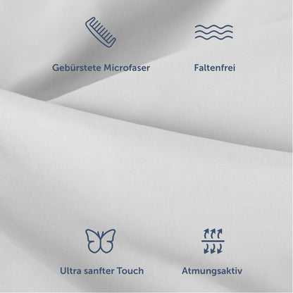 BETTBEZUG Nova - Mikrofaser, Oeko - Tex Zertifiziert - 