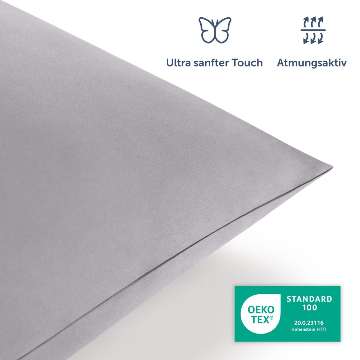 BETTBEZUG Nova - Mikrofaser, Oeko - Tex Zertifiziert - 