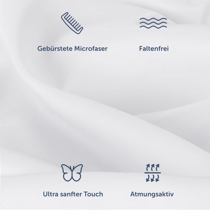BETTBEZUG Nova - Mikrofaser, Oeko - Tex Zertifiziert - 