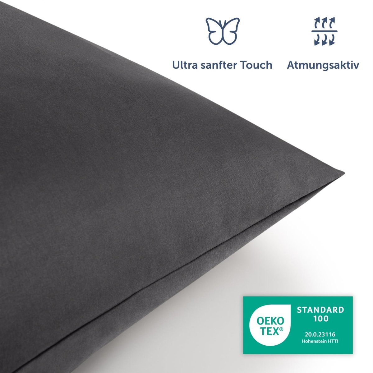 BETTBEZUG Nova - Mikrofaser, Oeko - Tex Zertifiziert - 