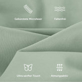 BETTBEZUG Nova - Mikrofaser, Oeko - Tex Zertifiziert - 