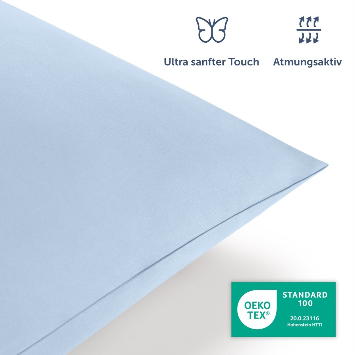 BETTBEZUG Nova - Mikrofaser, Oeko - Tex Zertifiziert - 