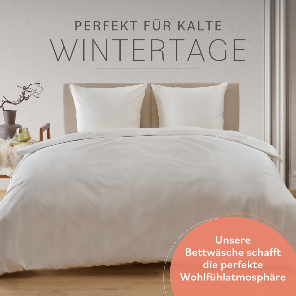 BETTWÄSCHE Forseti Cashmere - Touch - Oeko - Tex - 