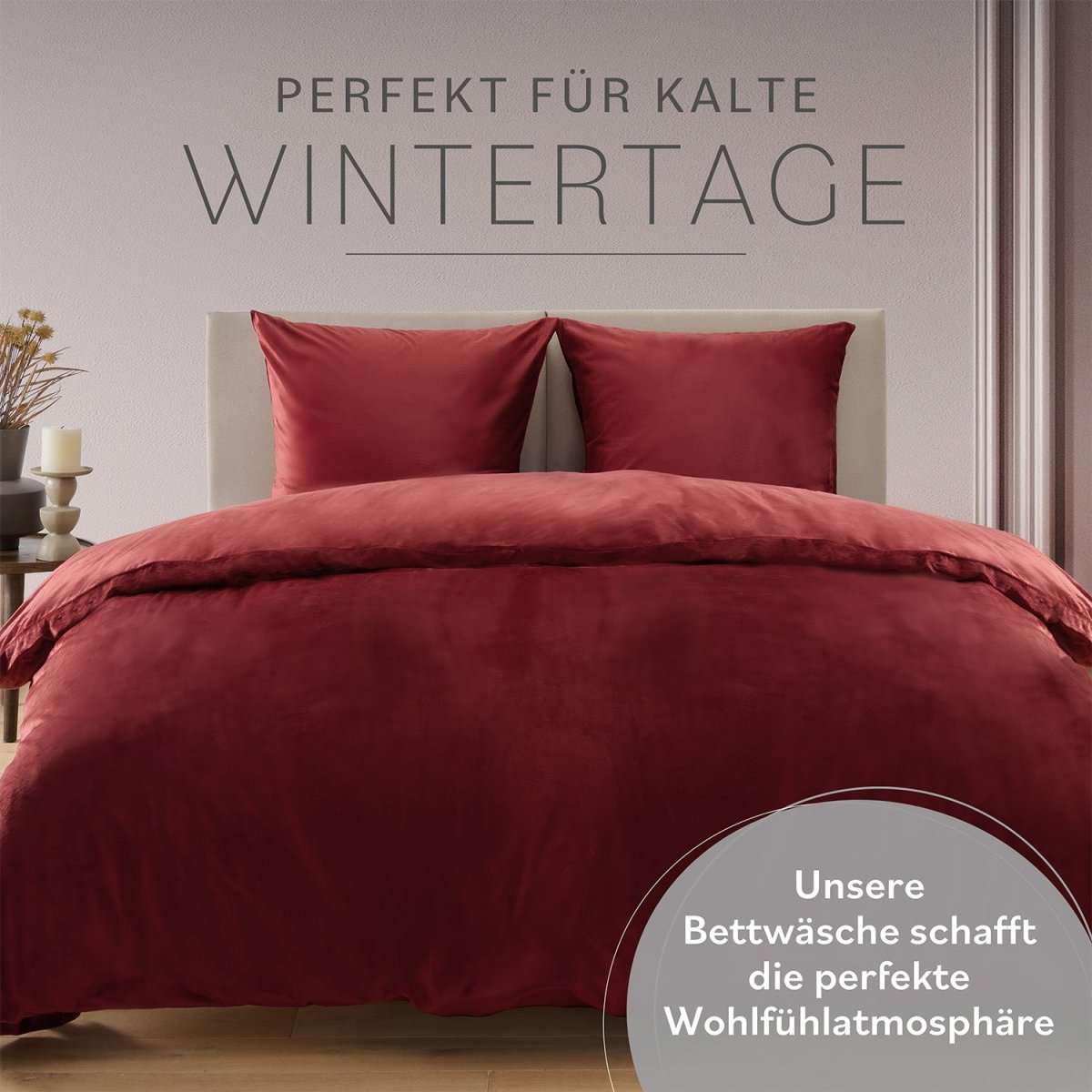 BETTWÄSCHE Forseti Cashmere-Touch - Oeko-Tex