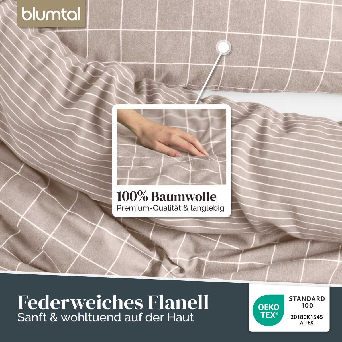 BETTWÄSCHE Svalka - Biber Flanell - 