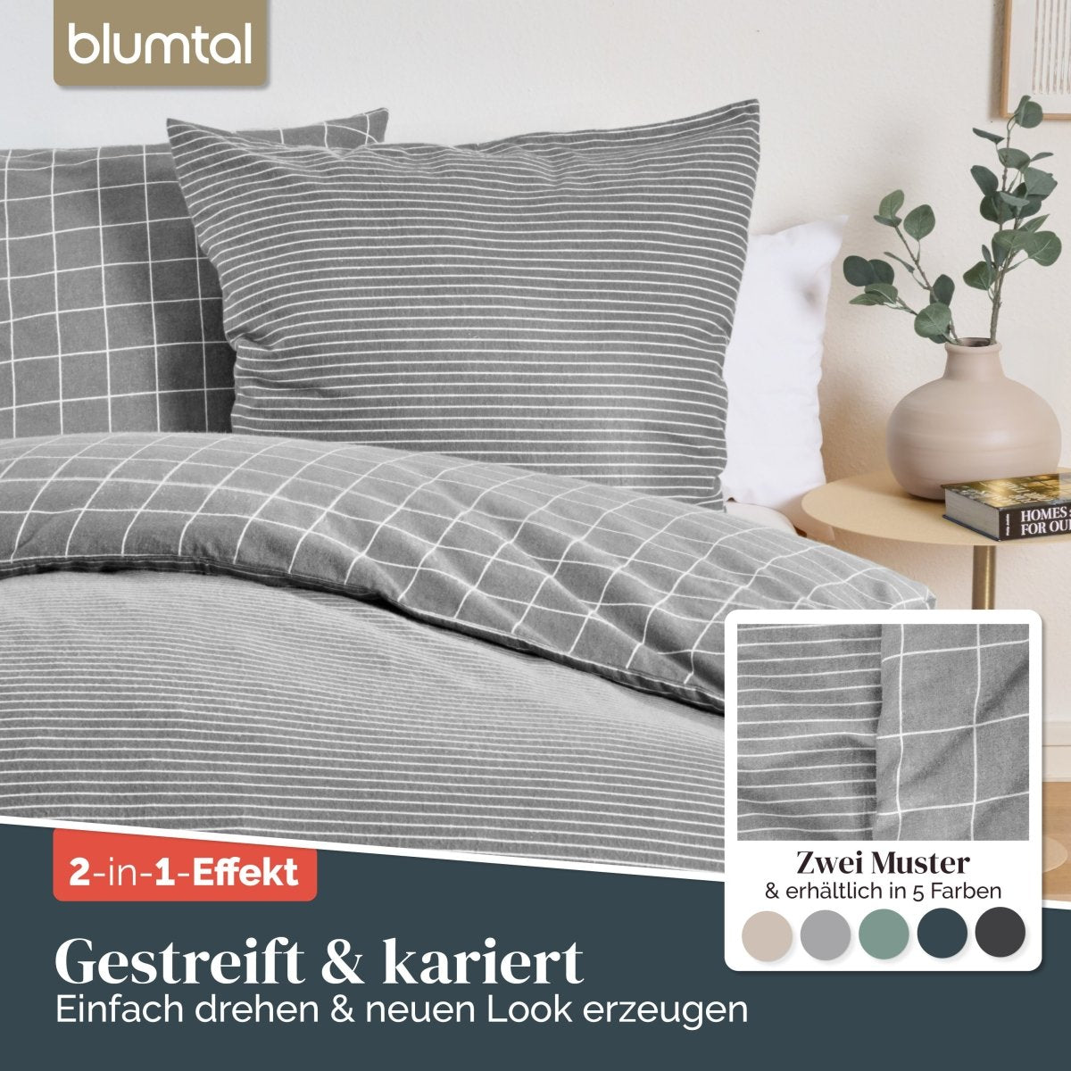 BETTWÄSCHE Svalka - Biber Flanell - 