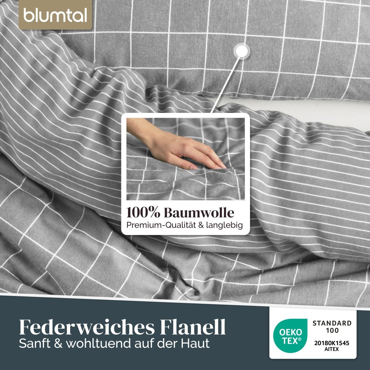 BETTWÄSCHE Svalka - Biber Flanell - 