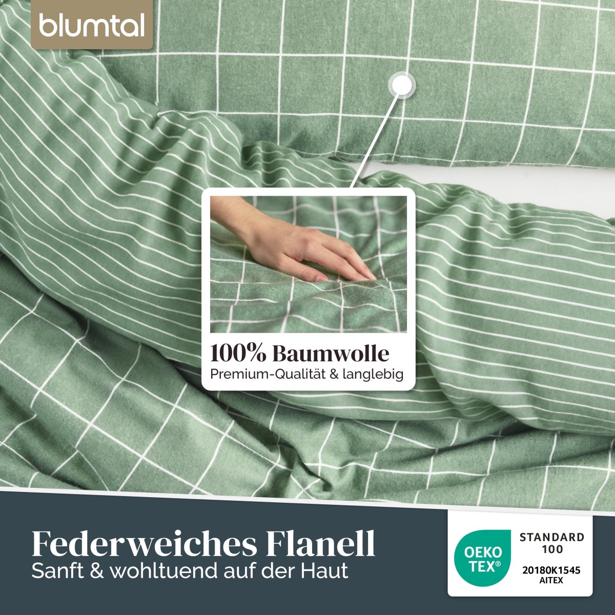 BETTWÄSCHE Svalka - Biber Flanell - 