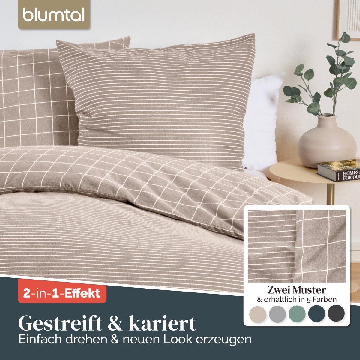 BETTWÄSCHE Svalka - Biber Flanell - 