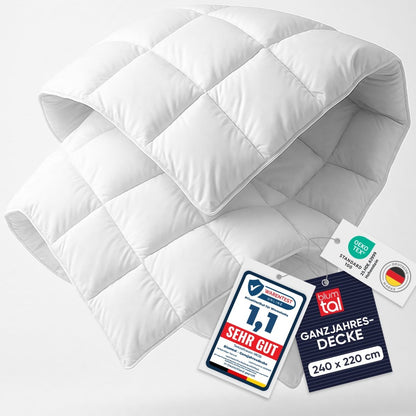 Blumtal BETTDECKEN - 100% Mikrofaser, atmungsaktiv &amp; weich-