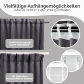 Blumtal VERDUNKELUNGSVORHÄNGE mit Kräuselband-