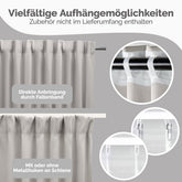 Blumtal VERDUNKELUNGSVORHÄNGE mit Kräuselband-
