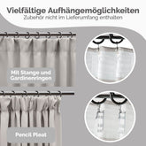 Blumtal VERDUNKELUNGSVORHÄNGE mit Kräuselband-