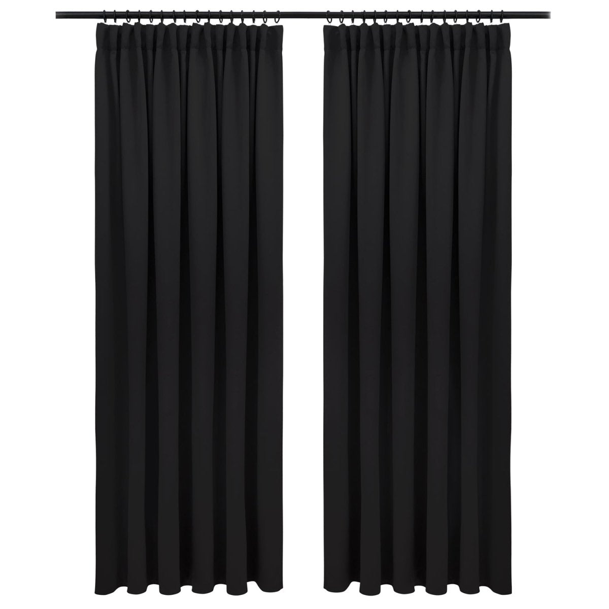 Blumtal VERDUNKELUNGSVORHÄNGE mit Kräuselband-