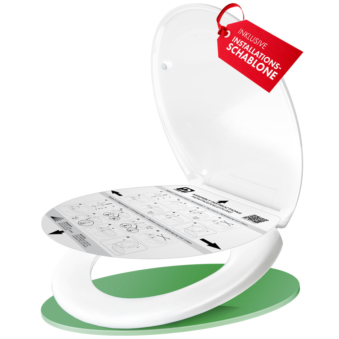 DomuSPA TOILETTENDECKEL Brimnes mit Absenkautomatik