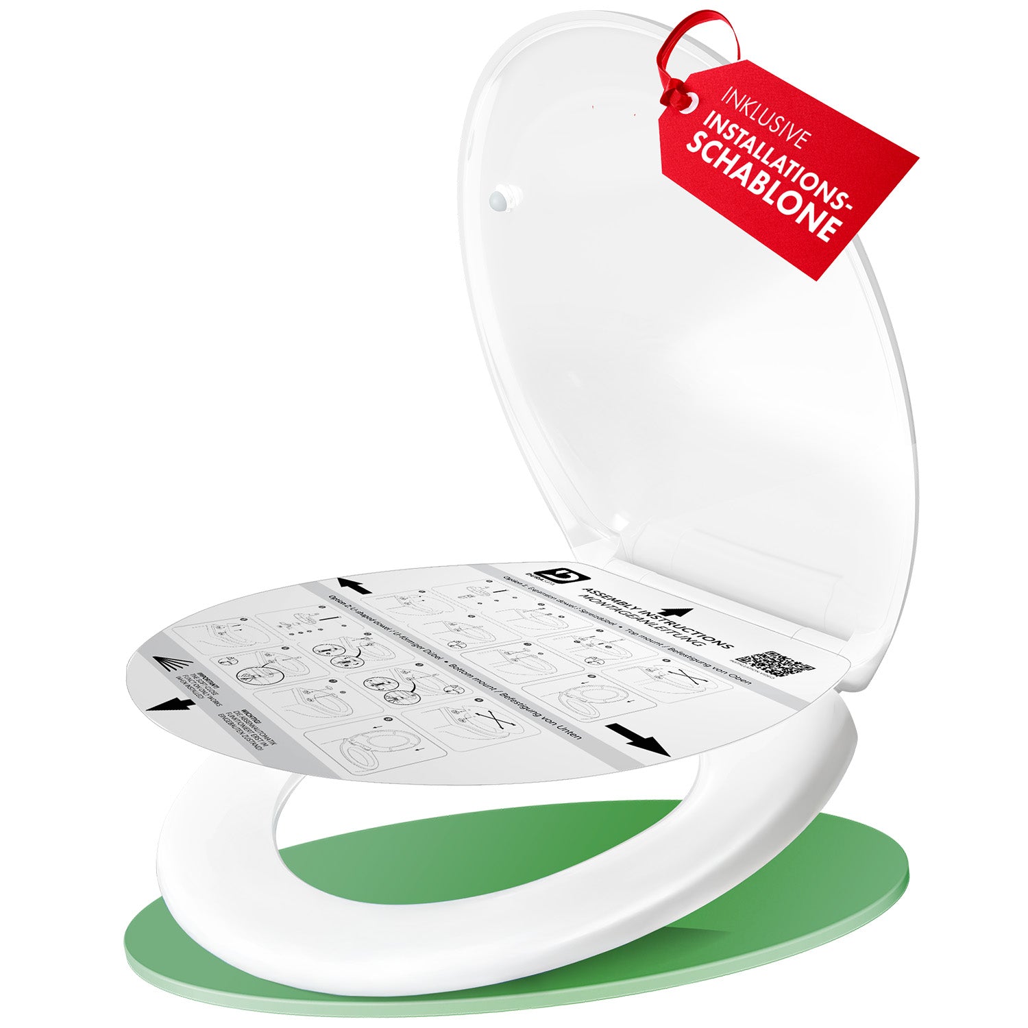 DomuSPA TOILETTENDECKEL Brimnes mit Absenkautomatik