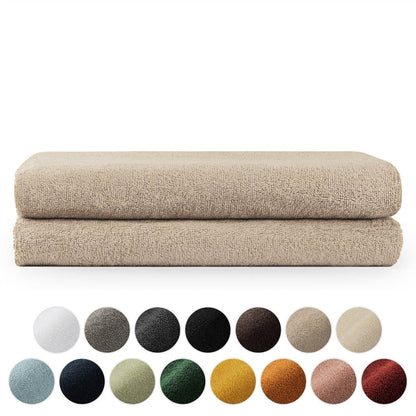 FROTTEE - BADETUCH Set – 2 Stück (70x140cm) - 