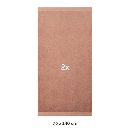 FROTTEE - BADETUCH Set – 2 Stück (70x140cm) - 