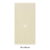 FROTTEE - BADETUCH Set – 2 Stück (70x140cm) - 