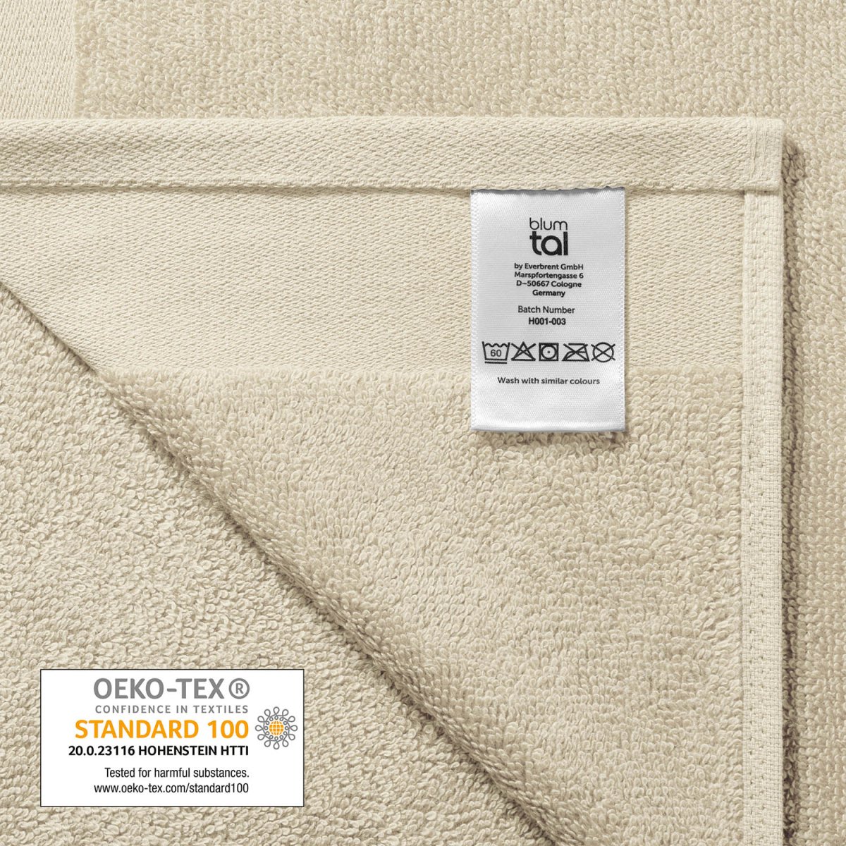 FROTTEE - BADETUCH Set – 2 Stück (70x140cm) - 