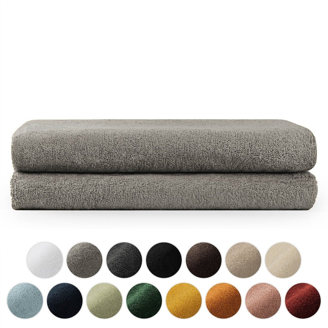 FROTTEE - BADETUCH Set – 2 Stück (70x140cm) - 