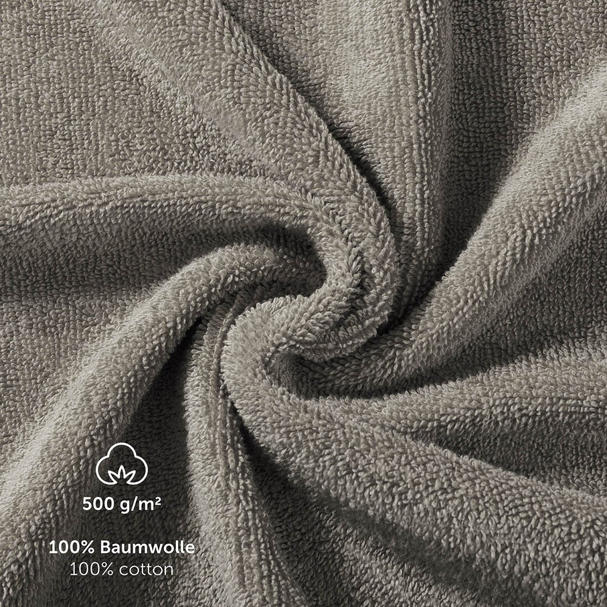 FROTTEE - BADETUCH Set – 2 Stück (70x140cm) - 