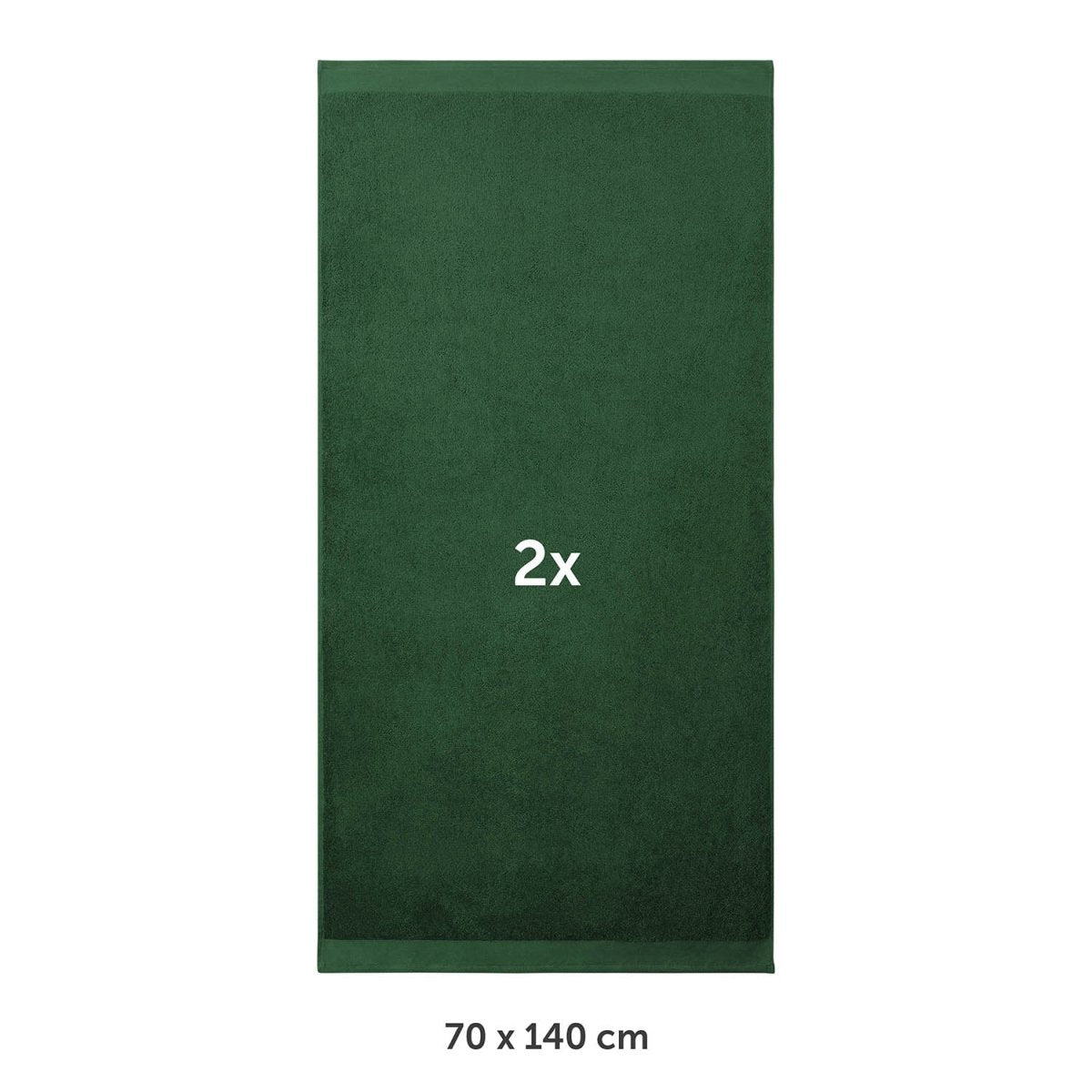 FROTTEE - BADETUCH Set – 2 Stück (70x140cm) - 