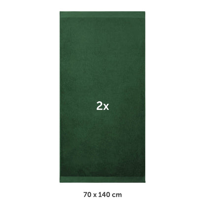 FROTTEE - BADETUCH Set – 2 Stück (70x140cm) - 