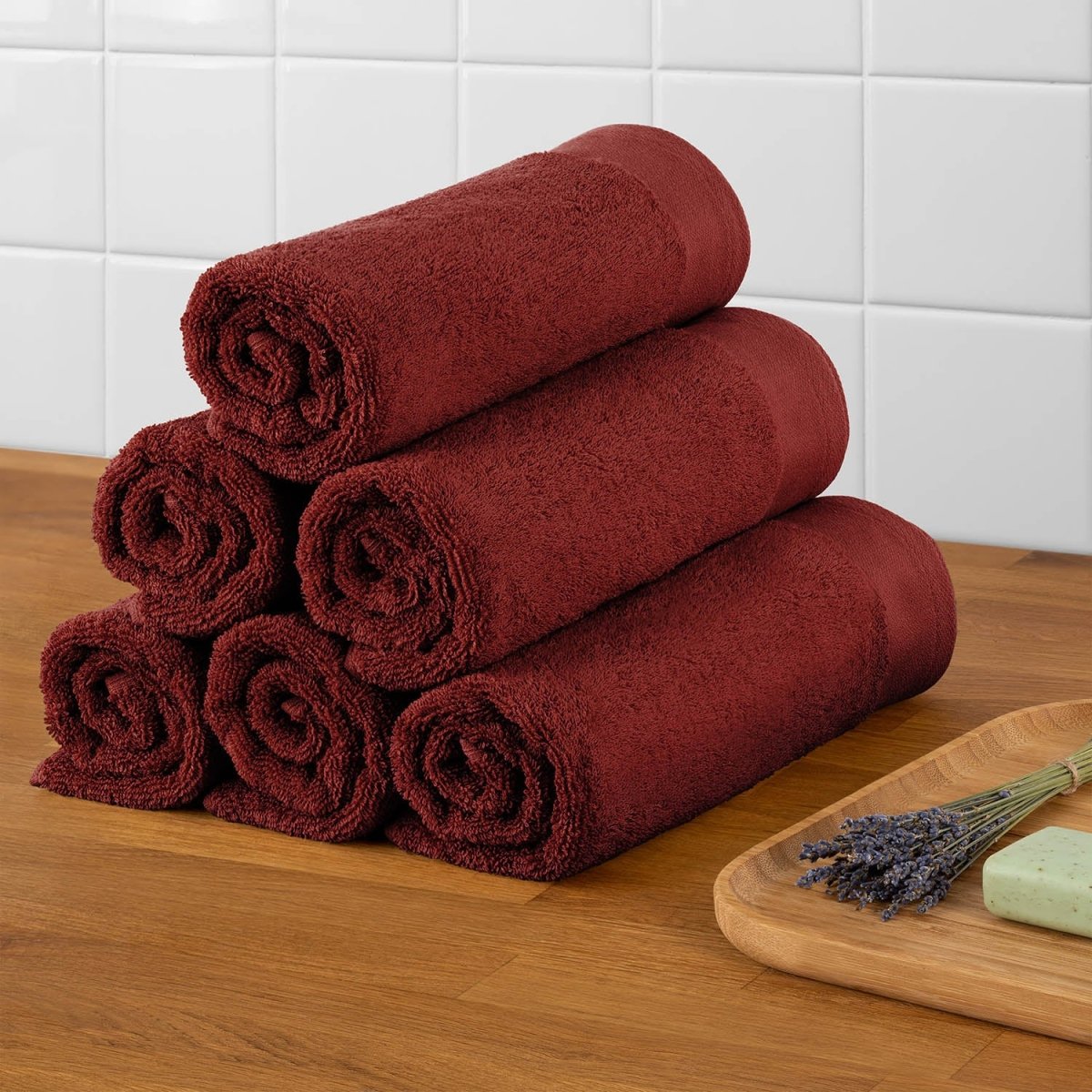 FROTTEE - HANDTUCH Set – 10 - teilig (2 Badetücher, 4 Handtücher, 2 Gästehandtücher, 2 Waschlappen) - 