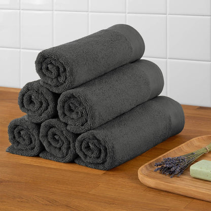 FROTTEE - HANDTUCH Set – 10 - teilig (2 Badetücher, 4 Handtücher, 2 Gästehandtücher, 2 Waschlappen) - 