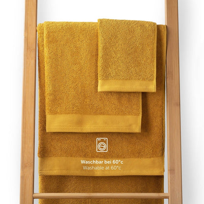 FROTTEE - HANDTUCH Set – 10 - teilig (2 Badetücher, 4 Handtücher, 2 Gästehandtücher, 2 Waschlappen) - 