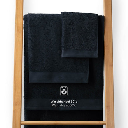 FROTTEE - HANDTUCH Set – 10 - teilig (2 Badetücher, 4 Handtücher, 2 Gästehandtücher, 2 Waschlappen) - 