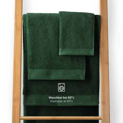 FROTTEE - HANDTUCH Set – 10 - teilig (2 Badetücher, 4 Handtücher, 2 Gästehandtücher, 2 Waschlappen) - 