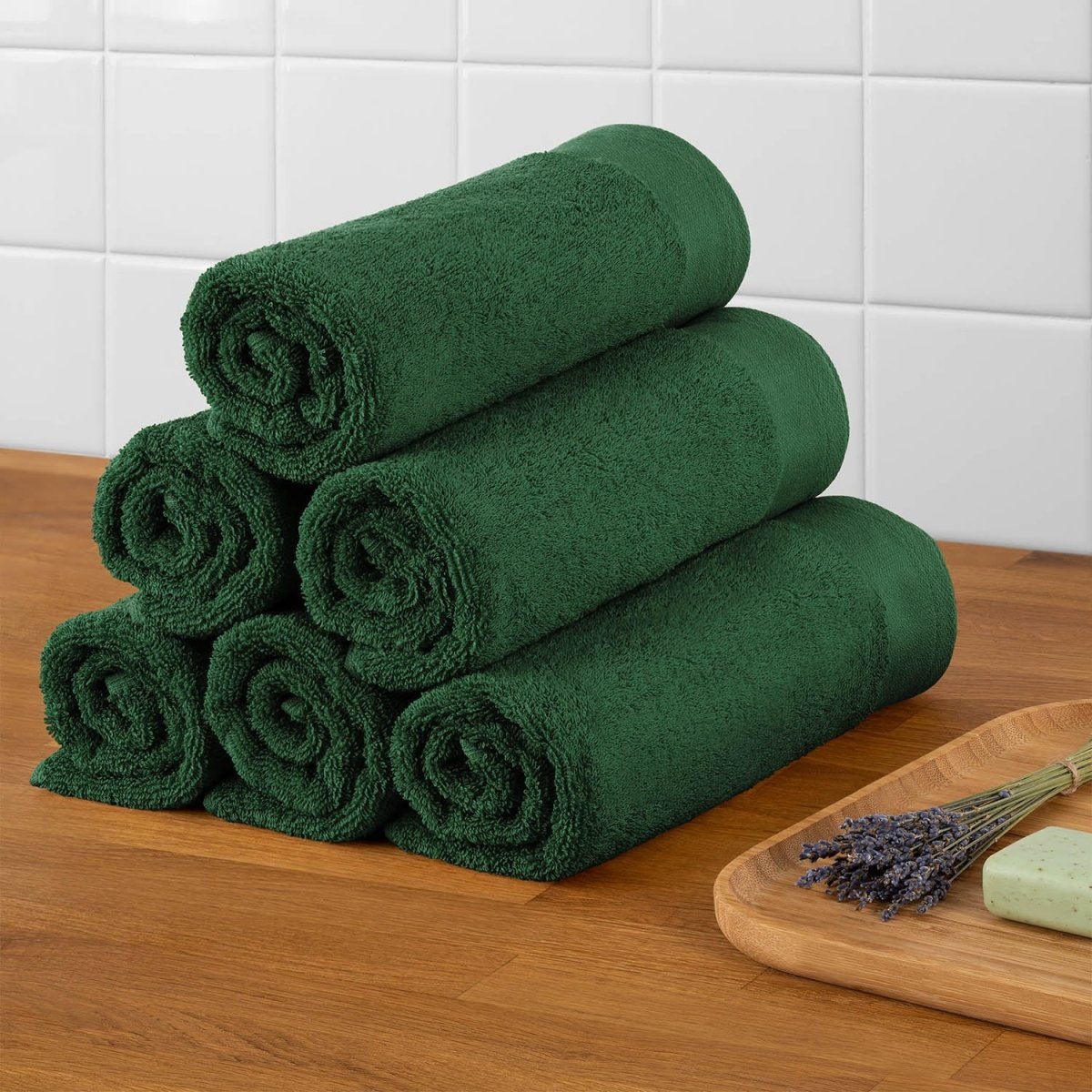 FROTTEE - HANDTUCH Set – 10 - teilig (2 Badetücher, 4 Handtücher, 2 Gästehandtücher, 2 Waschlappen) - 