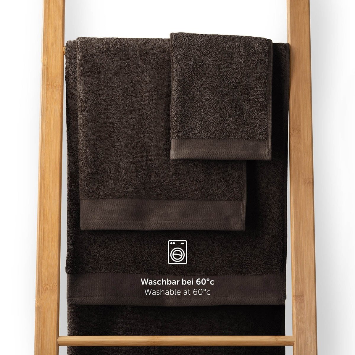 FROTTEE - HANDTUCH Set – 10 - teilig (2 Badetücher, 4 Handtücher, 2 Gästehandtücher, 2 Waschlappen) - 