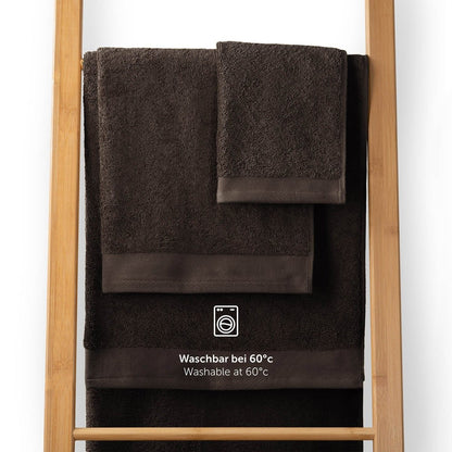 FROTTEE - HANDTUCH Set – 10 - teilig (2 Badetücher, 4 Handtücher, 2 Gästehandtücher, 2 Waschlappen) - 