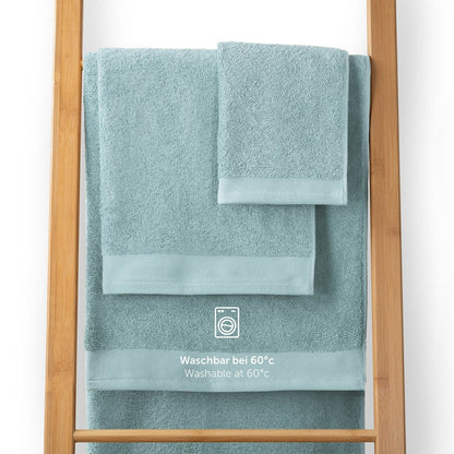 FROTTEE - HANDTUCH Set – 10 - teilig (2 Badetücher, 4 Handtücher, 2 Gästehandtücher, 2 Waschlappen) - 