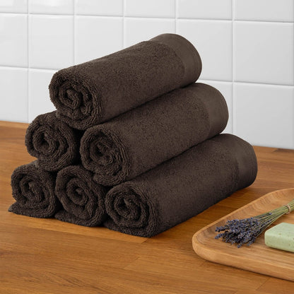 FROTTEE - HANDTUCH Set – 10 - teilig (2 Badetücher, 4 Handtücher, 2 Gästehandtücher, 2 Waschlappen) - 