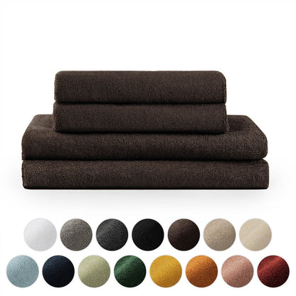 FROTTEE - HANDTUCH Set – 4 - teilig (2 Badetücher, 2 Handtücher) - 