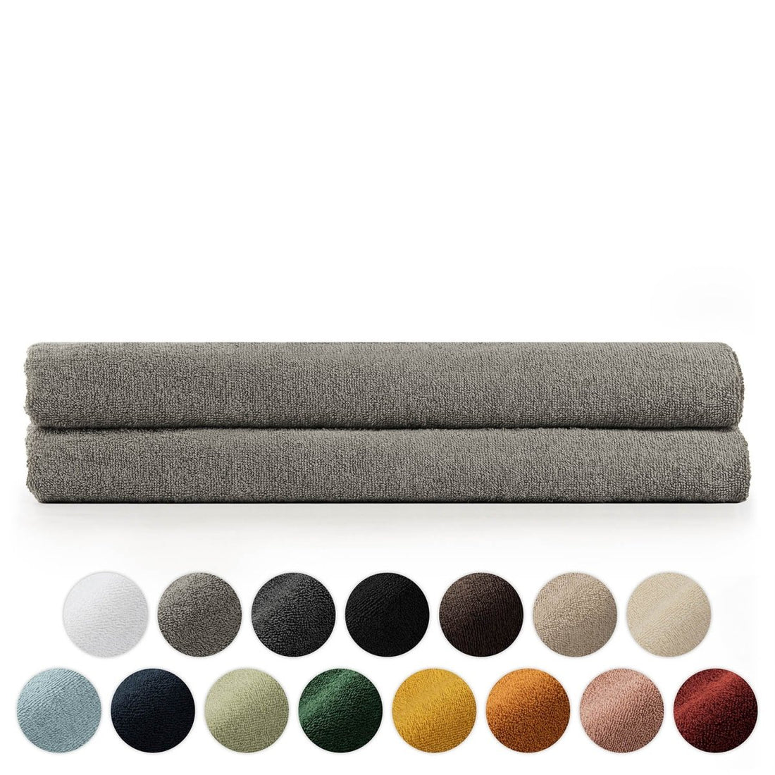 FROTTEE - SAUNATUCH Set – 2 Stück (80x200cm) - 