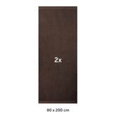 FROTTEE - SAUNATUCH Set – 2 Stück (80x200cm) - 