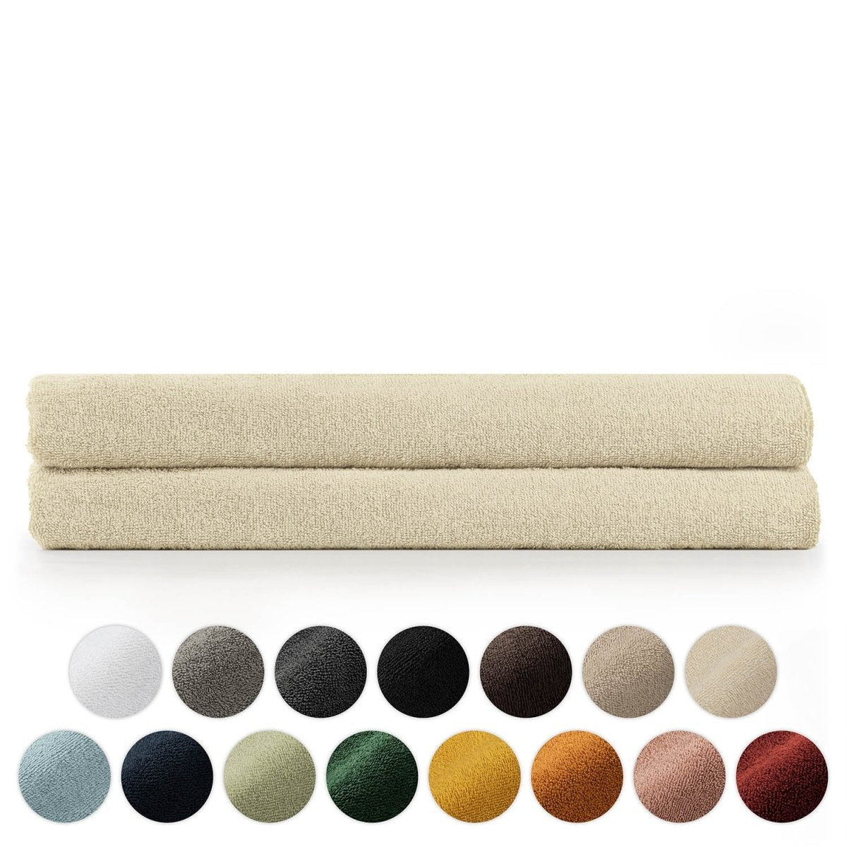 FROTTEE - SAUNATUCH Set – 2 Stück (80x200cm) - 