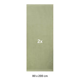 FROTTEE - SAUNATUCH Set – 2 Stück (80x200cm) - 