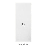 FROTTEE - SAUNATUCH Set – 2 Stück (80x200cm) - 
