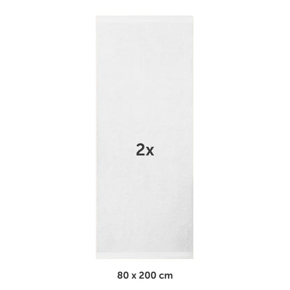 FROTTEE - SAUNATUCH Set – 2 Stück (80x200cm) - 
