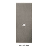 FROTTEE - SAUNATUCH Set – 2 Stück (80x200cm) - 