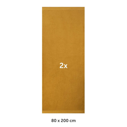 FROTTEE - SAUNATUCH Set – 2 Stück (80x200cm) - 