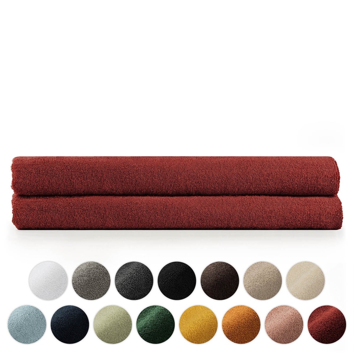 FROTTEE - SAUNATUCH Set – 2 Stück (80x200cm) - 