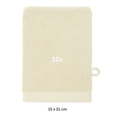 FROTTEE - WASCHLAPPEN Set – 10 Stück - 
